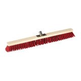 Broom PVC red 80 cm