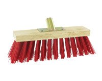 Escoba exterior vinilo rojo an 31 cm