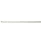 Broom handle in anodized aluminium 1m40 Ø 24 mm