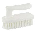 Brosse poignée Gamme CHR fibres mi-dures largeur 14,5 cm blanche
