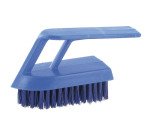 Brosse à ongles Gamme professionnel polyester largeur 13 cm bleue