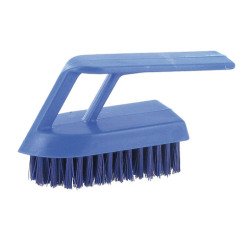 Professionele nagelborstel polyester breedte 13 cm blauw