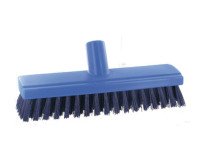 Schuurborstel harde vezels blauw B 26 cm
