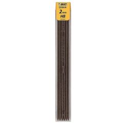 Pencil refills HB 2 mm Bic - Set of 6