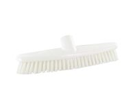 Scrubbing brush half hard fibers white W 28.5 cm
