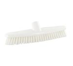 Balai frottoir fibres mi-dures blanches largeur 28,5 cm