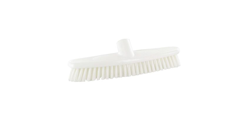 Schuurborstel halfharde vezels wit B 28,5 cm