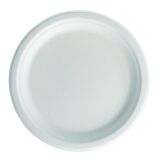 Platos de cartón blancos Ø 23 cm - Paquete de 50