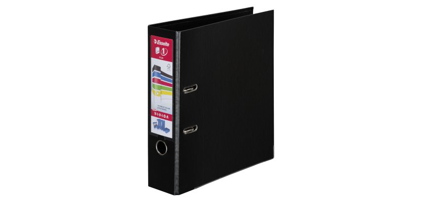 Classeur à levier cartonné Esselte Maxi Plus A4 maxi - Dos 8 cm