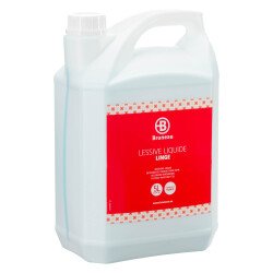 Lessive liquide Bruneau - 30 lavages - Bidon de 5 L