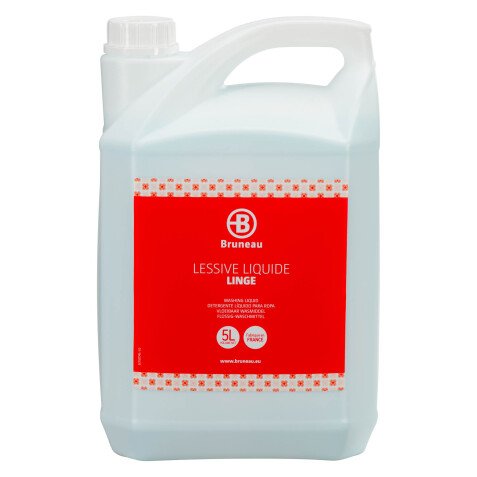 Lessive liquide Bruneau - 30 lavages - Bidon de 5 L