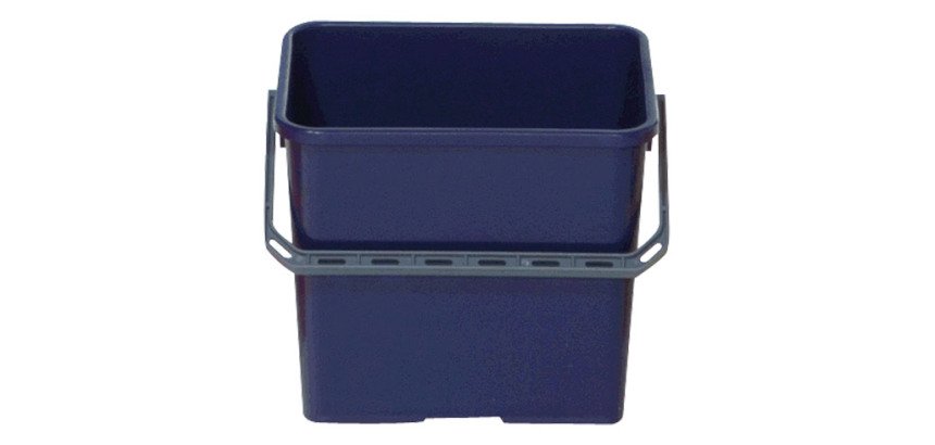 Seau de lavage professionnel bleu 6 litres