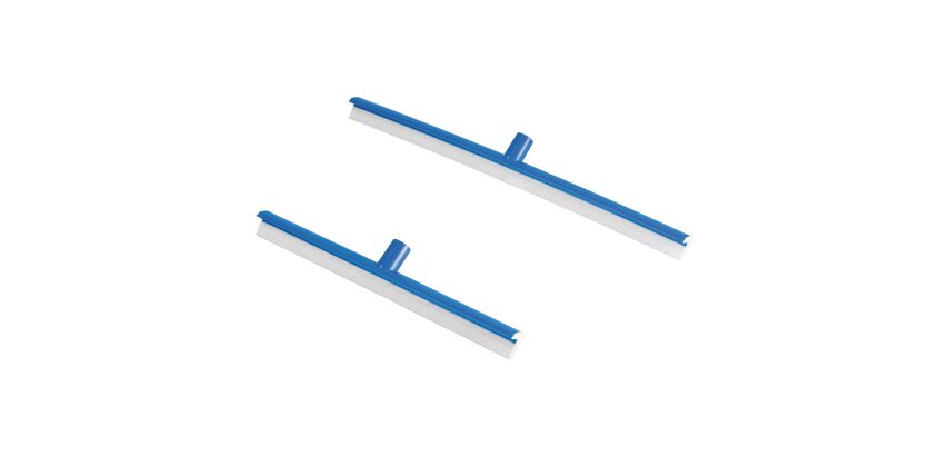 Lebensmittelsichere Wischer Polypropylen blau 50 cm
