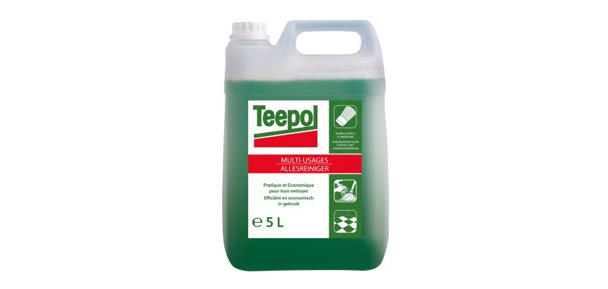 Nettoyant multi-usages Teepol universel - Bidon 5 L
