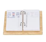 Support bloc éphéméride bois