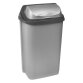 Garbage can 50 l Rossignol rectangular light grey.