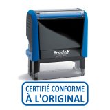 Tampon encreur Xprint 'Certifié conforme à l'original' Trodat
