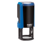 Trodat Printy 4630 Redondo sello con texto personalizable 6 líneas Ø 30 mm monocromo