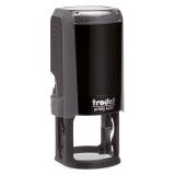 Trodat Printy 4630 Redondo sello con texto personalizable 6 líneas Ø 30 mm monocromo