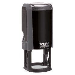 Tampon encreur personnalisé automatique rond Trodat Printy 46030 monochrome