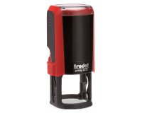 Trodat Printy 4630 Redondo sello con texto personalizable 6 líneas Ø 30 mm monocromo