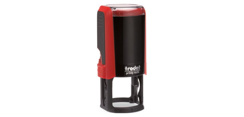 Trodat Printy 4630 sello personalizado automático redondo  Ø 30 mm multicolor
