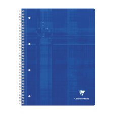 Spiraalschrift Clairefontaine A4 - gelijnd - 160 uitscheurbare pagina's 