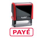 Tampon encreur automatique "Payé" Trodat Printy 4992 Xprint