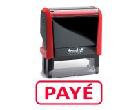 Tampon encreur automatique "Payé" Trodat Printy 4992 Xprint
