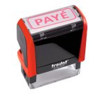 Tampon encreur automatique "Payé" Trodat Printy 4992 Xprint