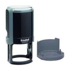 Tampon encreur personnalisé automatique rond Trodat Printy 4642 monochrome