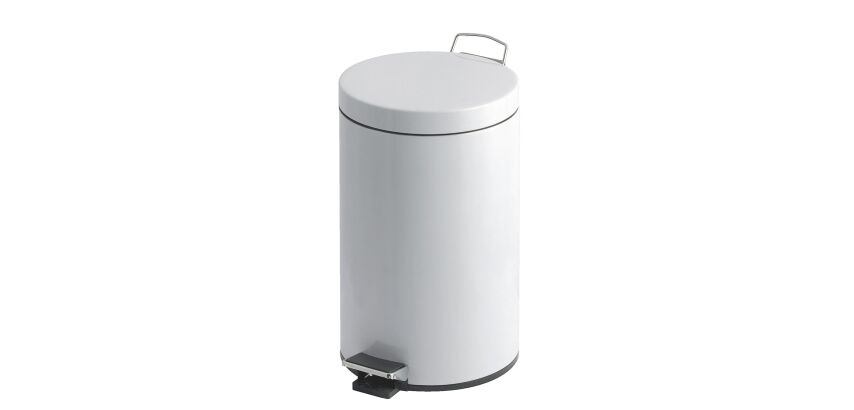 Papelera de pedal metálica - 20 litros