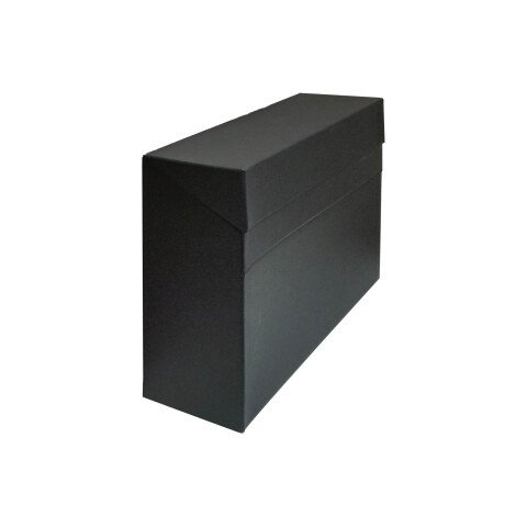 Caja de transferencia Milskin A4 fondo normal lomo 11 cm negro