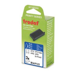 Almohadilla Trodat Printy 4912 - Pack de 3