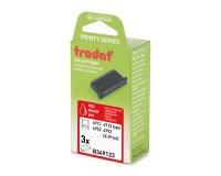 Cassette d'encrage Trodat Printy 6/4912 - Lot de 3