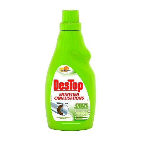 Entretien canalisation Destop Javel - Flacon de 750 ml