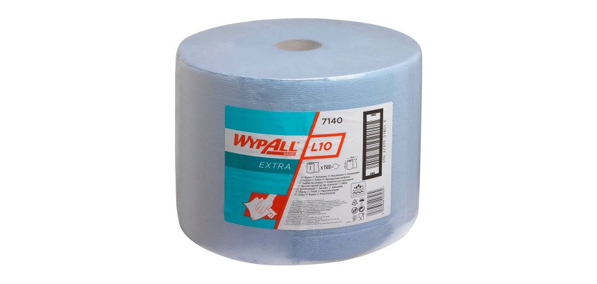 Secado industrial Wypall L10 Extra 7140 - 570 m - azul