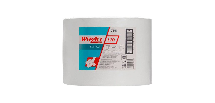 Bobine essuyage industriel Wypall L10 Extra 7141 - 570 m - blanche