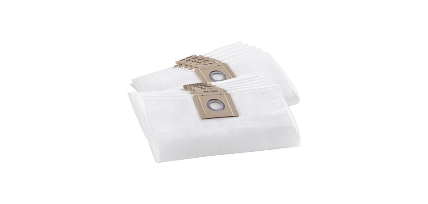 Sacs pour aspirateur Kärcher NT15/1-NT17/1 - Lot de 10