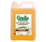 Nettoyant écologique parquet Carolin cire d'abeille - Bidon de 5 litres