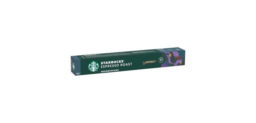 Starbucks Espresso Dark Roast Coffee Capsules - Box of 10