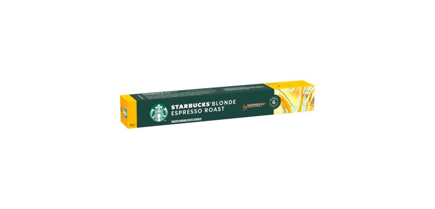 Kaffeekapseln Starbucks Espresso blond - Box von 10