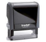 Tampon texte personnalisable Printy 4912 Trodat monochrome 4 lignes