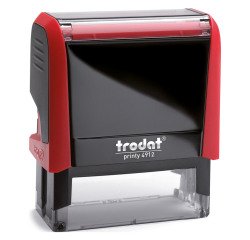 Trodat Printy 4912 sello con texto personalizable 5 líneas 47 x 18 mm monocromo