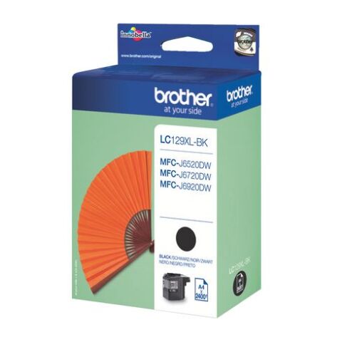 Brother LC129XL cartucho original negro de alta capacidad (750 páginas)