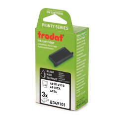 Almohadilla Trodat Printy 4910 Pack de 3