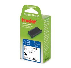 Almohadilla Trodat Printy 4910 Pack de 3