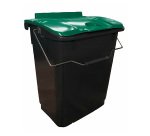 Poubelle 35 litres tri sélectif rectangle gris