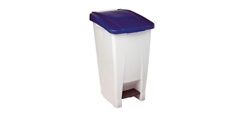 Müllcontainer 60 l Rossignol Eco rechteckig mit Pedal
