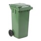 Coloured containers 2 wheels 120 liters